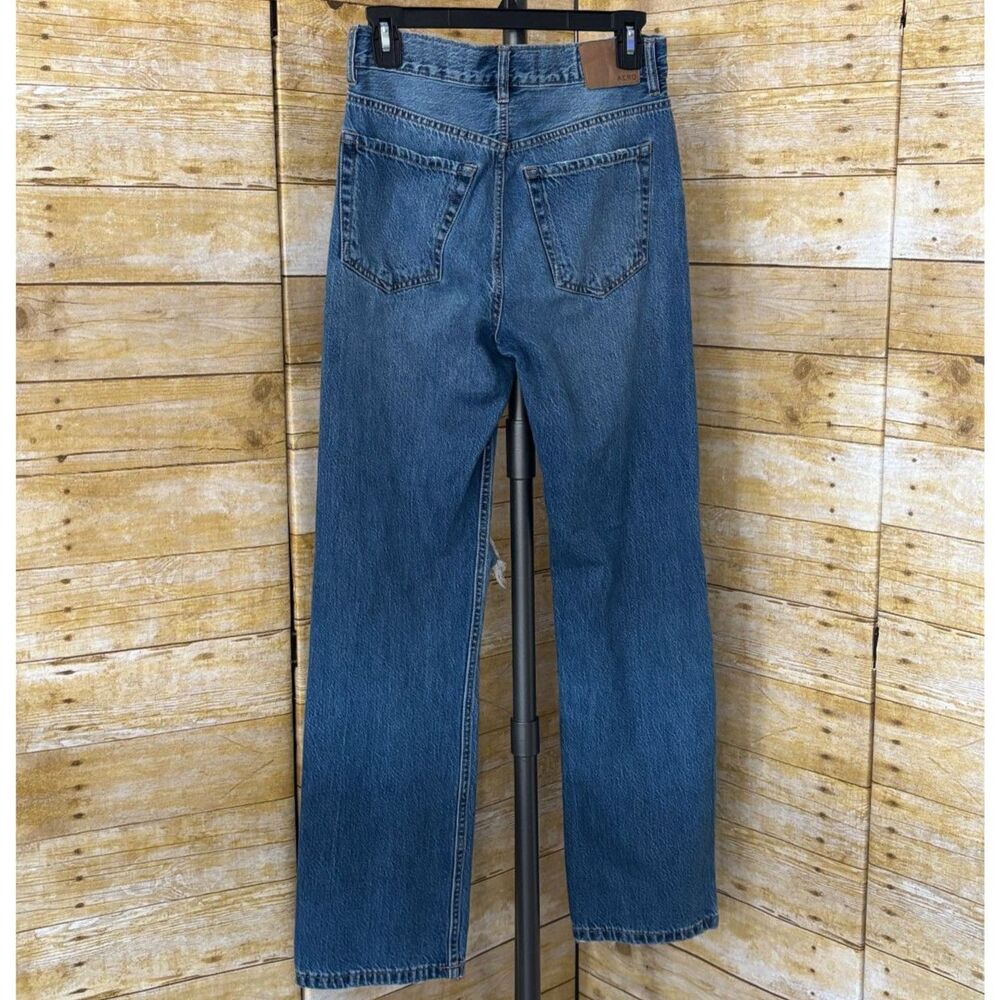 AERO 90'S BAGGY VINTAGE AESTHTIC GRUNGE SKATER Y2K ALTERNATIVE DISTRESSED JEANS - Picture 2 of 3
